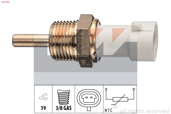 Sensor, coolant temperature (530 335)