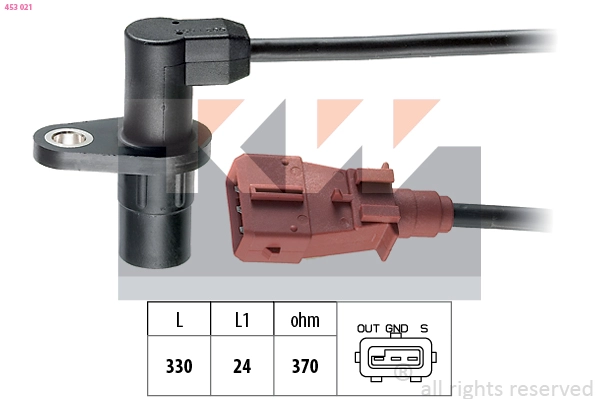 Sensor, crankshaft pulse (453 021)