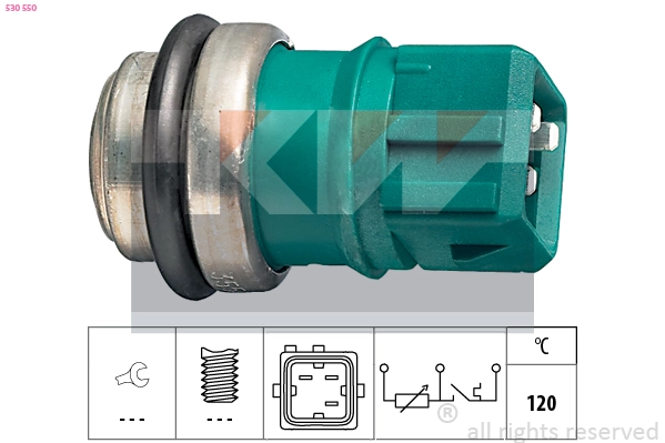 Sensor, coolant temperature (530 550)