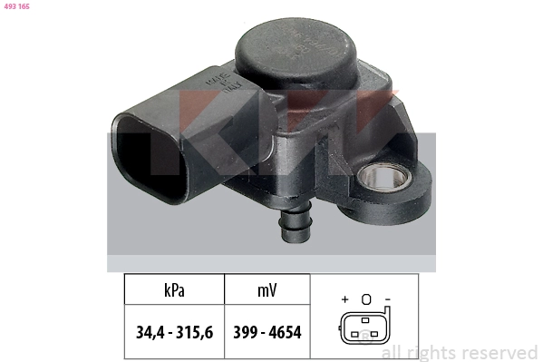 Air Pressure Sensor, altitude adaption (493 165)