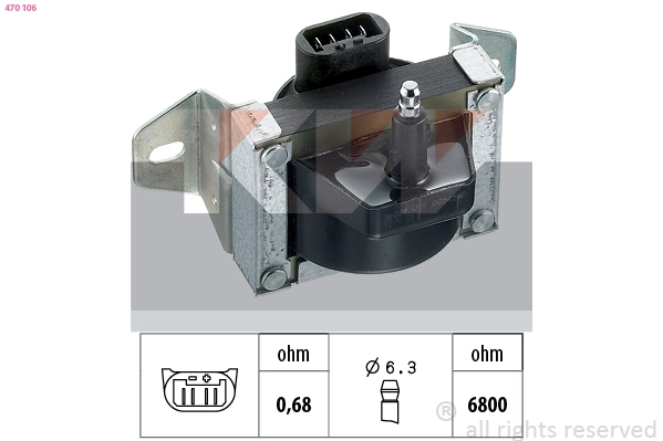 Ignition Coil (470 106)
