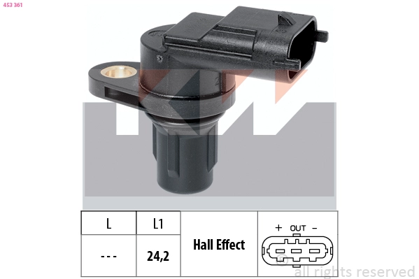 Sensor, RPM (453 361)