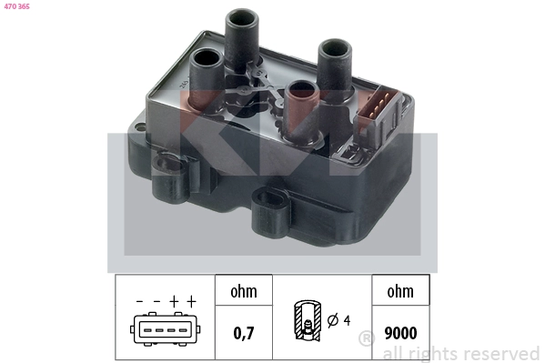 Ignition Coil (470 365)