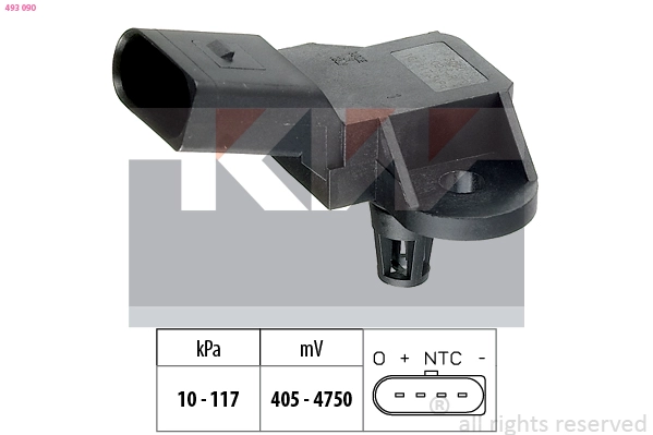 Air Pressure Sensor, altitude adaption (493 090)