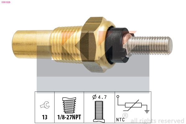 Sensor, coolant temperature (530 028)