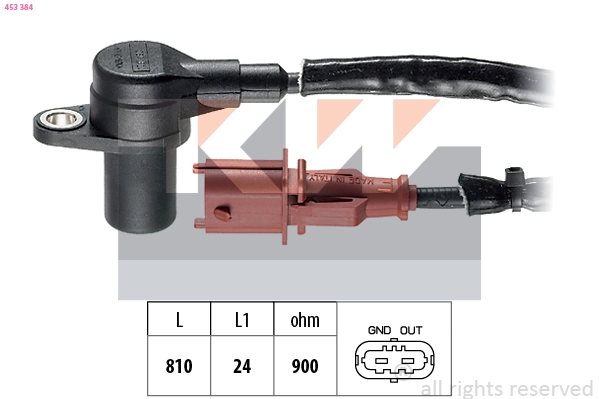 Sensor, crankshaft pulse (453 384)