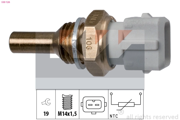 Sensor, coolant temperature (530 126)