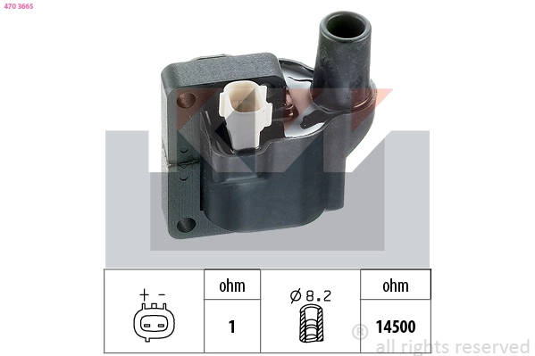 Ignition Coil (470 366S)