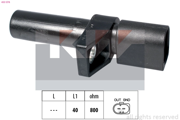 Sensor, crankshaft pulse (453 578)