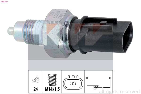 Switch, reverse light (560 327)