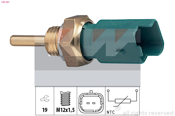Sensor, coolant temperature (530 261)