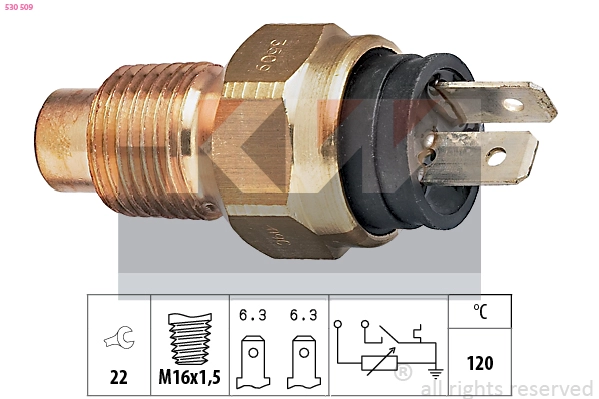 Sensor, coolant temperature (530 509)