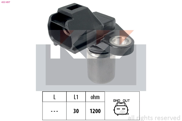 Sensor, camshaft position (453 497)