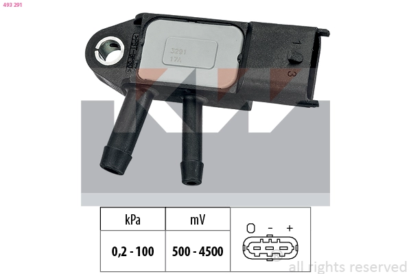 Air Pressure Sensor, altitude adaption (493 291)