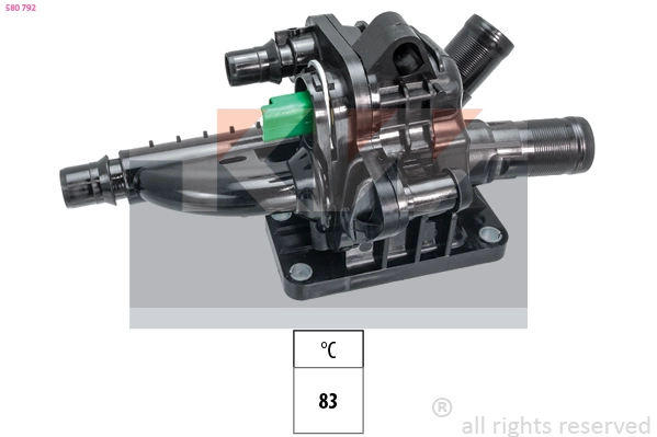 Thermostat, coolant (580 792)