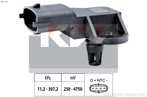 Air Pressure Sensor, altitude adaption (493 341)