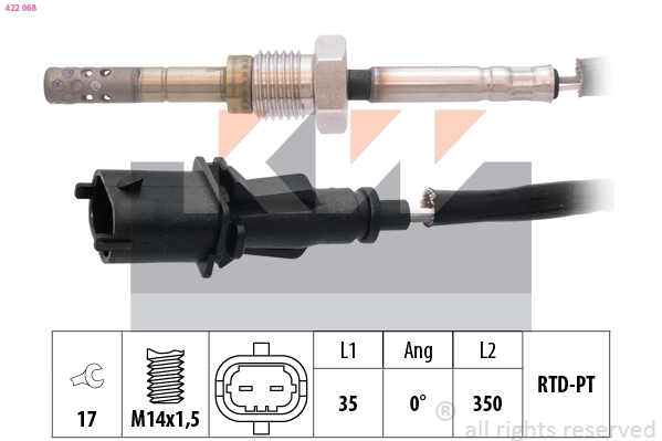 Sensor, exhaust gas temperature (422 068)