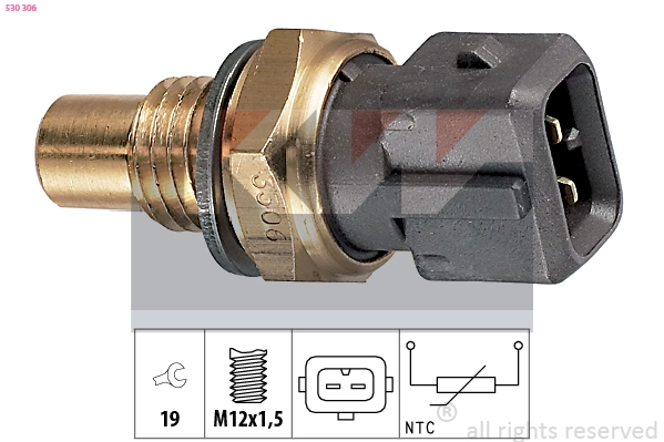 Sensor, oil temperature (530 306)