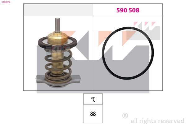 Thermostat, coolant (579 974)