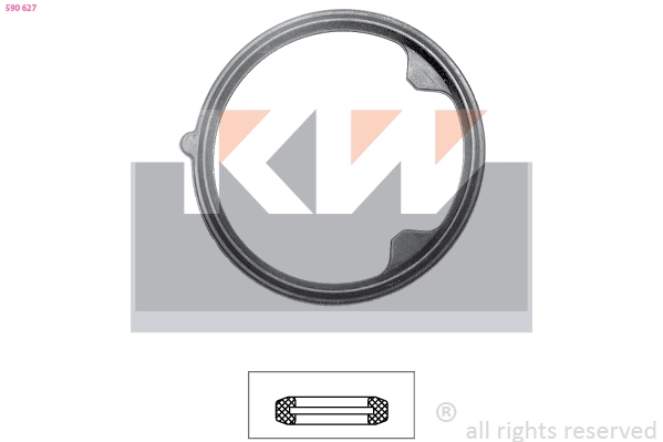 Seal, thermostat (590 627)