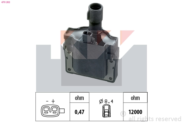 Ignition Coil (470 202)
