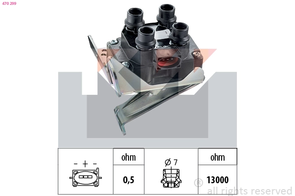 Ignition Coil (470 299)