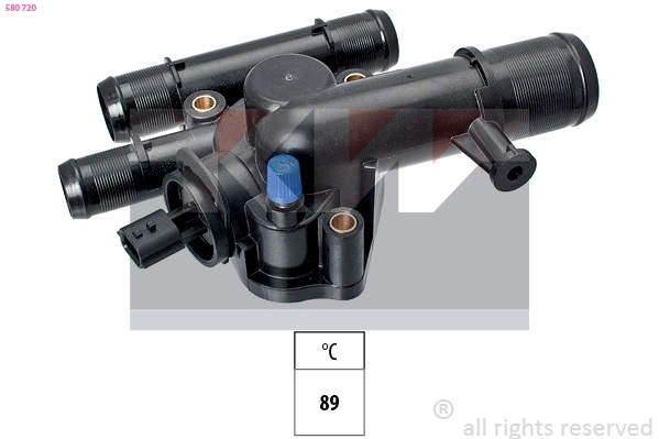 Thermostat, coolant (580 720)