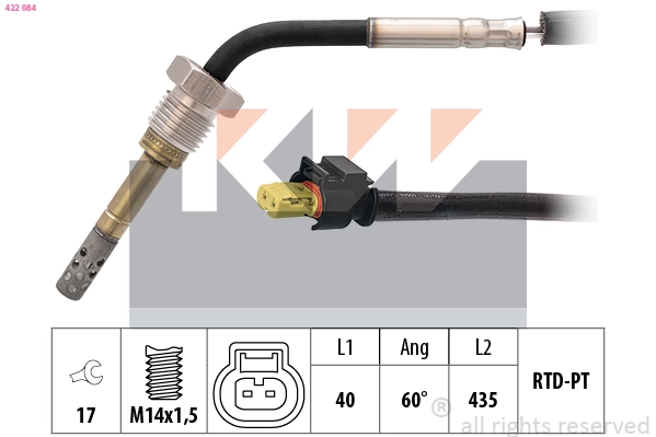 Sensor, exhaust gas temperature (422 084)