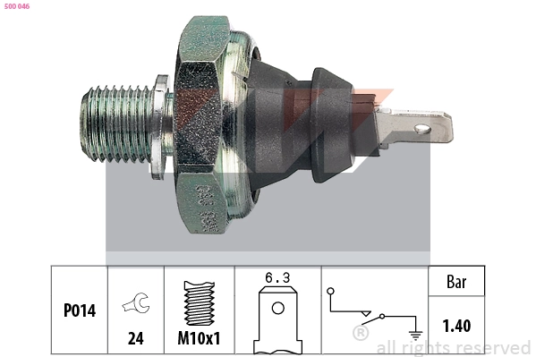 Oil Pressure Switch (500 046)