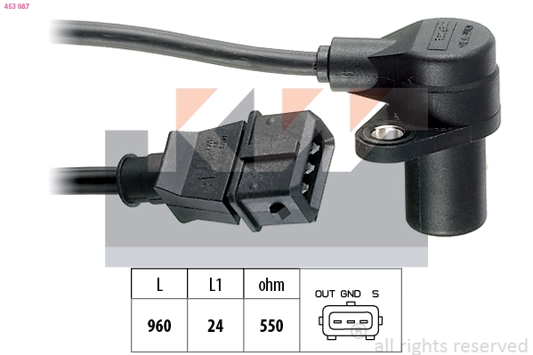 Sensor, crankshaft pulse (453 087)