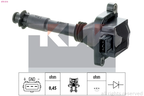 Ignition Coil (470 314)