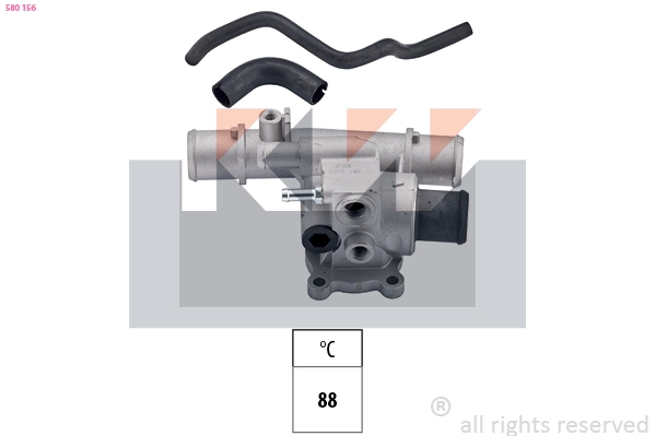 Thermostat, coolant (580 156)