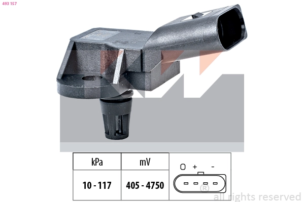 Air Pressure Sensor, altitude adaption (493 157)