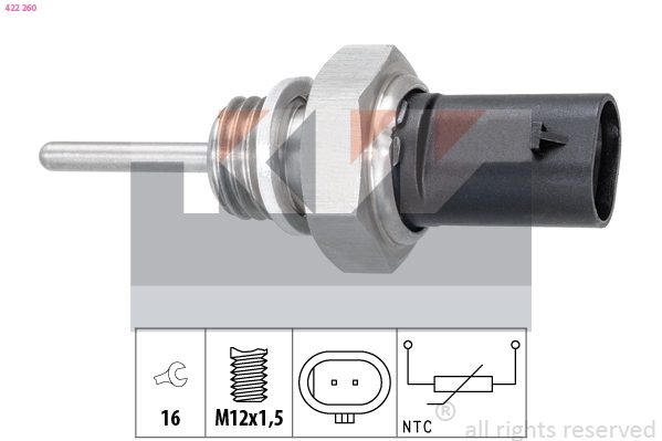 Sensor, exhaust gas temperature (422 260)