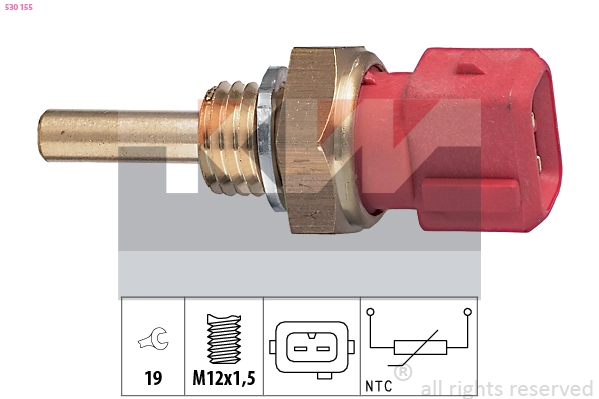 Sensor, coolant temperature (530 155)
