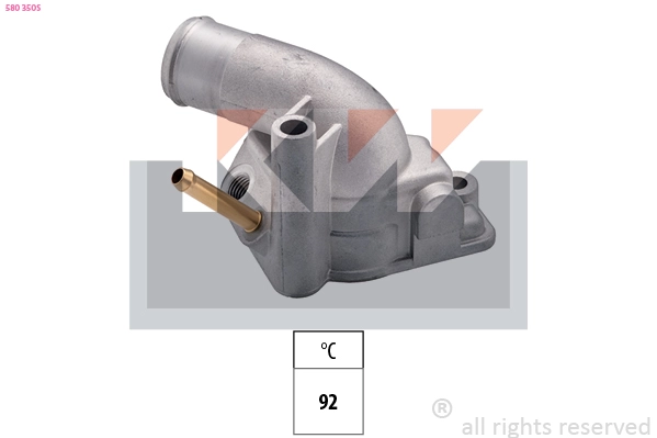 Thermostat, coolant (580 350S)