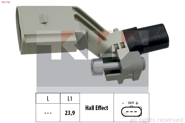 Sensor, crankshaft pulse (453 742)