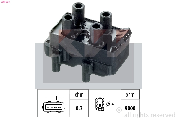 Ignition Coil (470 272)