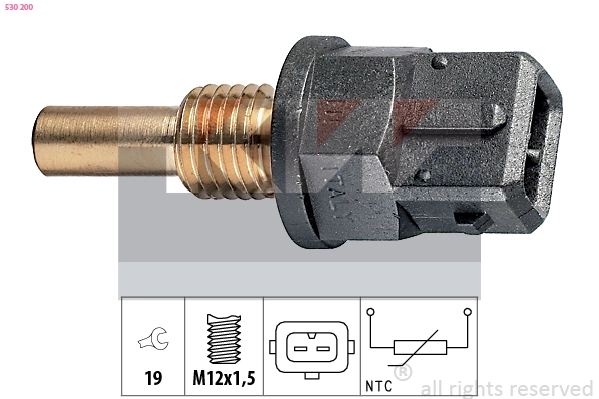 Sensor, coolant temperature (530 200)