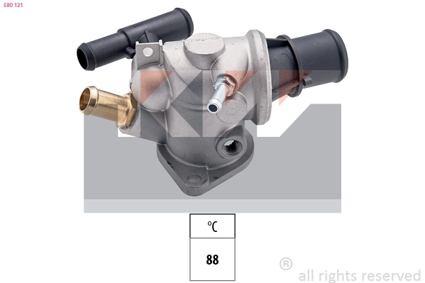 Thermostat, coolant (580 121)