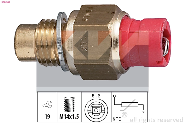 Sensor, oil temperature (530 267)