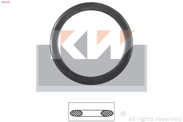 Seal, thermostat (590 535)