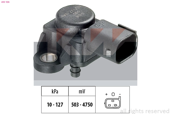 Air Pressure Sensor, altitude adaption (493 106)