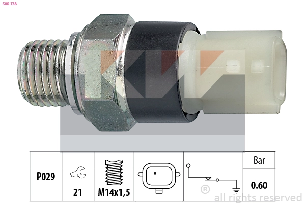 Oil Pressure Switch (500 178)