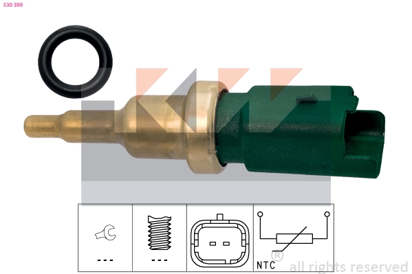 Sensor, coolant temperature (530 399)