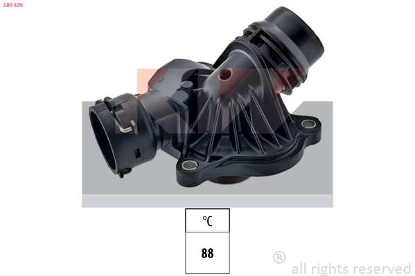 Thermostat, coolant (580 636)
