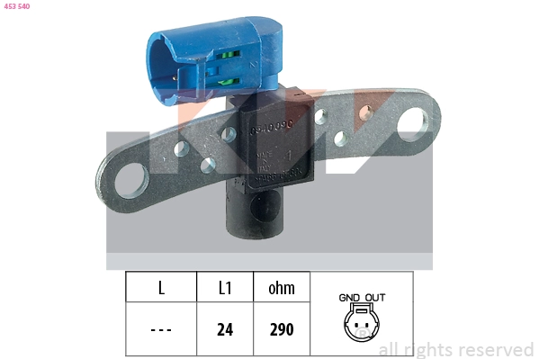Sensor, crankshaft pulse (453 540)