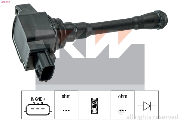 Ignition Coil (470 552)