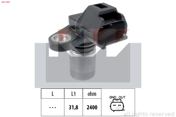 Sensor, crankshaft pulse (453 509)