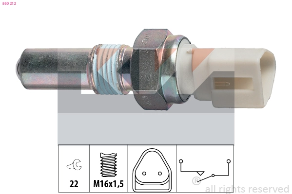 Switch, reverse light (560 212)
